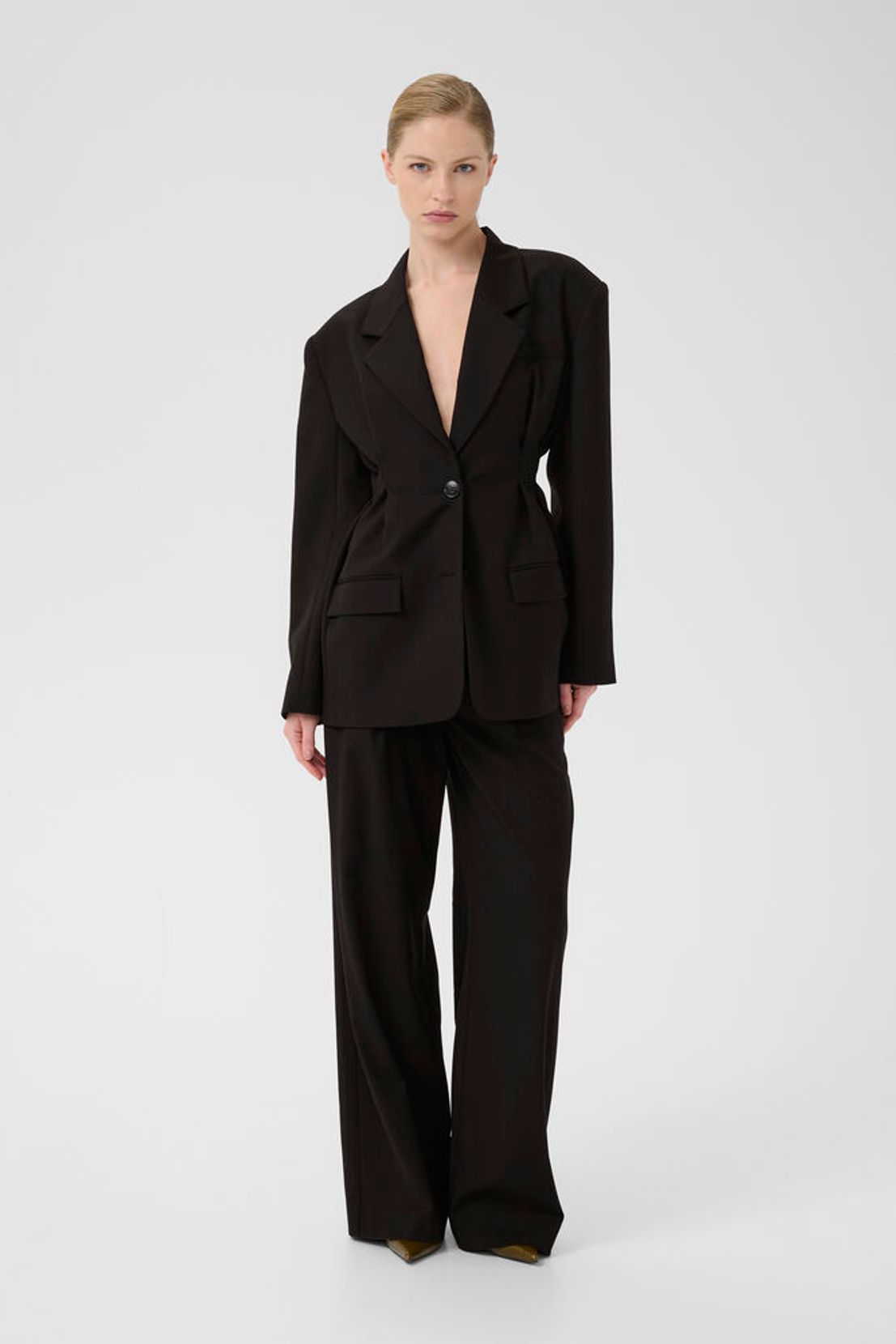 Gzpaula Waist Blazer - Black