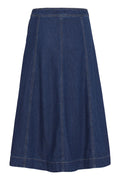 PetrinaPW Jeanskjol - Dark Vintage Denim