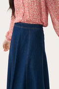 PetrinaPW Jeanskjol - Dark Vintage Denim