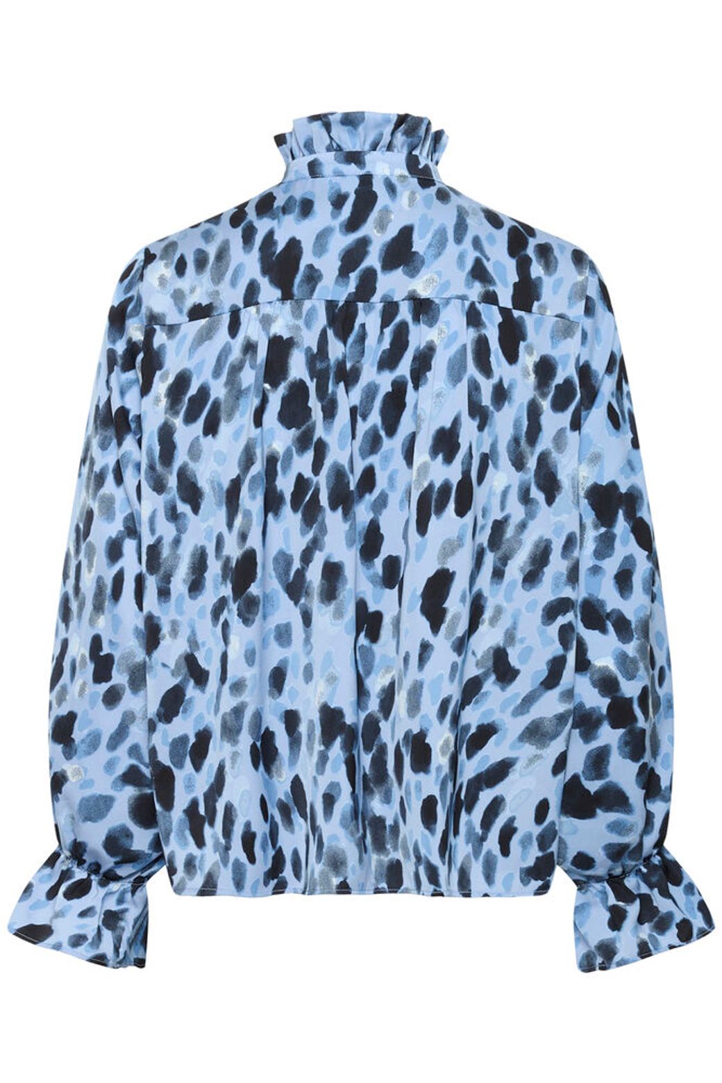 InWear GracieIW Printed Blus - Blue Painted Dot