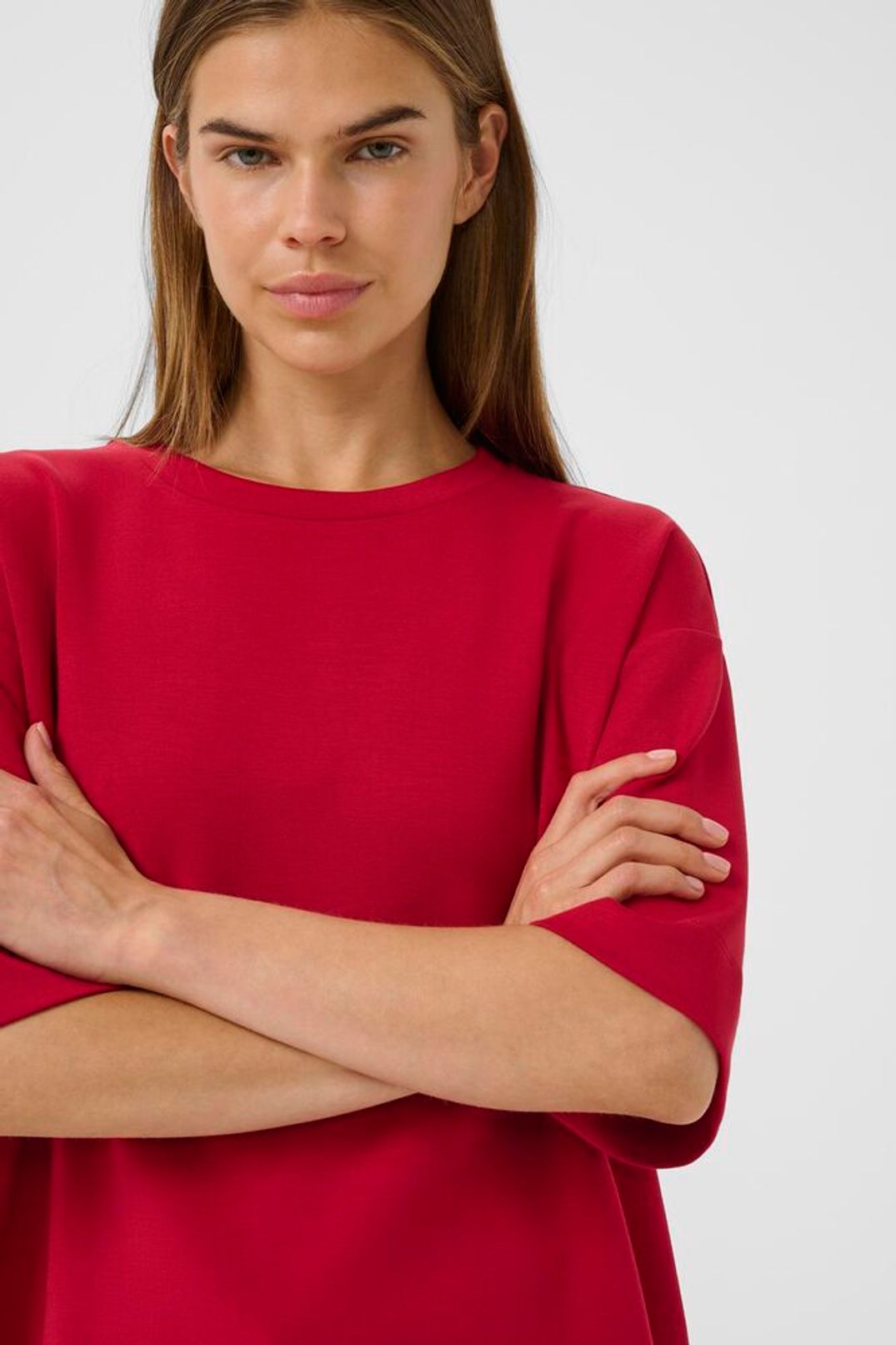 PannieIW Oversize T-shirt - True Red