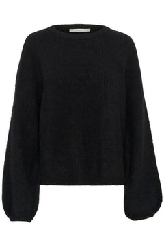 GZalpha Slit Pullover - Black