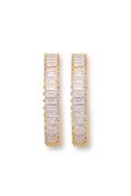 Baguette Hoops - Clear