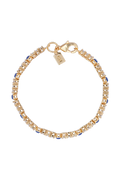 Serena Armband X Evil Eye - Greek Blue