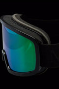 Terrabeam Skidglasögon - Shiny Black & Iridescent Aqua Green