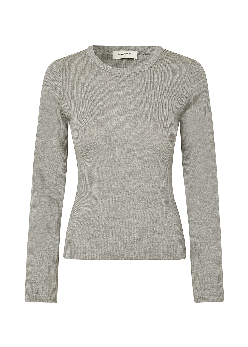 Hiroki O-Neck - Grey Melange