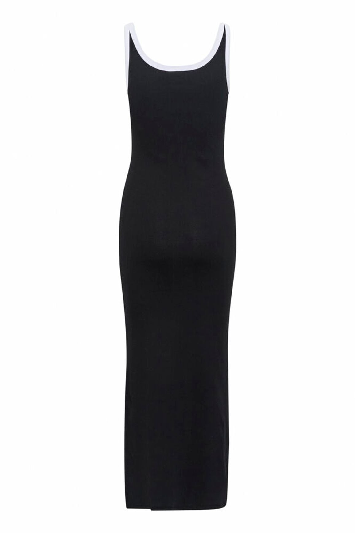 GZdrew Contrast Logo Dress - Svart