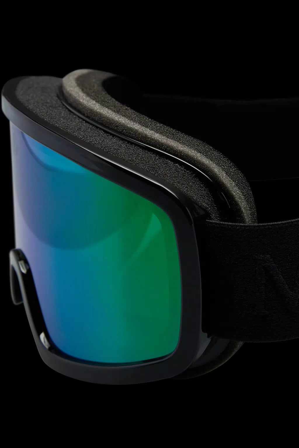 Terrabeam Skidglasögon - Shiny Black & Iridescent Aqua Green