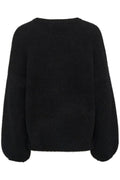 GZalpha Slit Pullover - Black