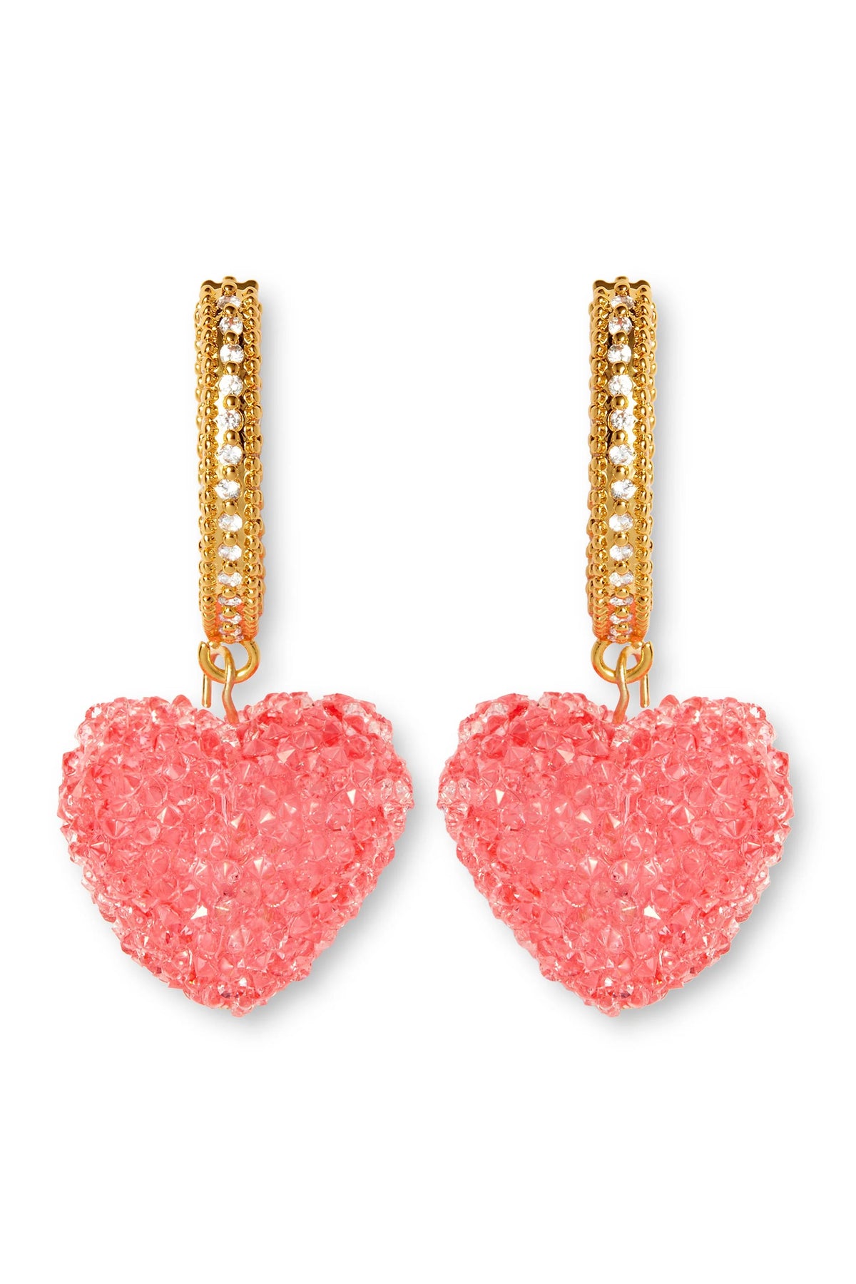 Jelly Heart Örhängen - Guld