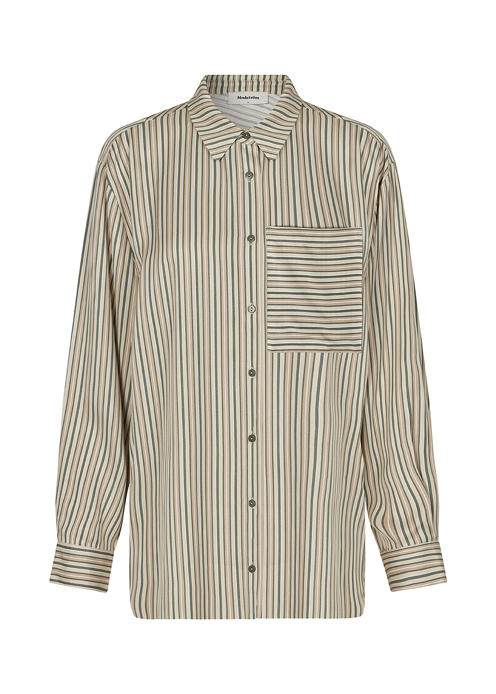 Hissa Print Skjorta - Soft Stripe