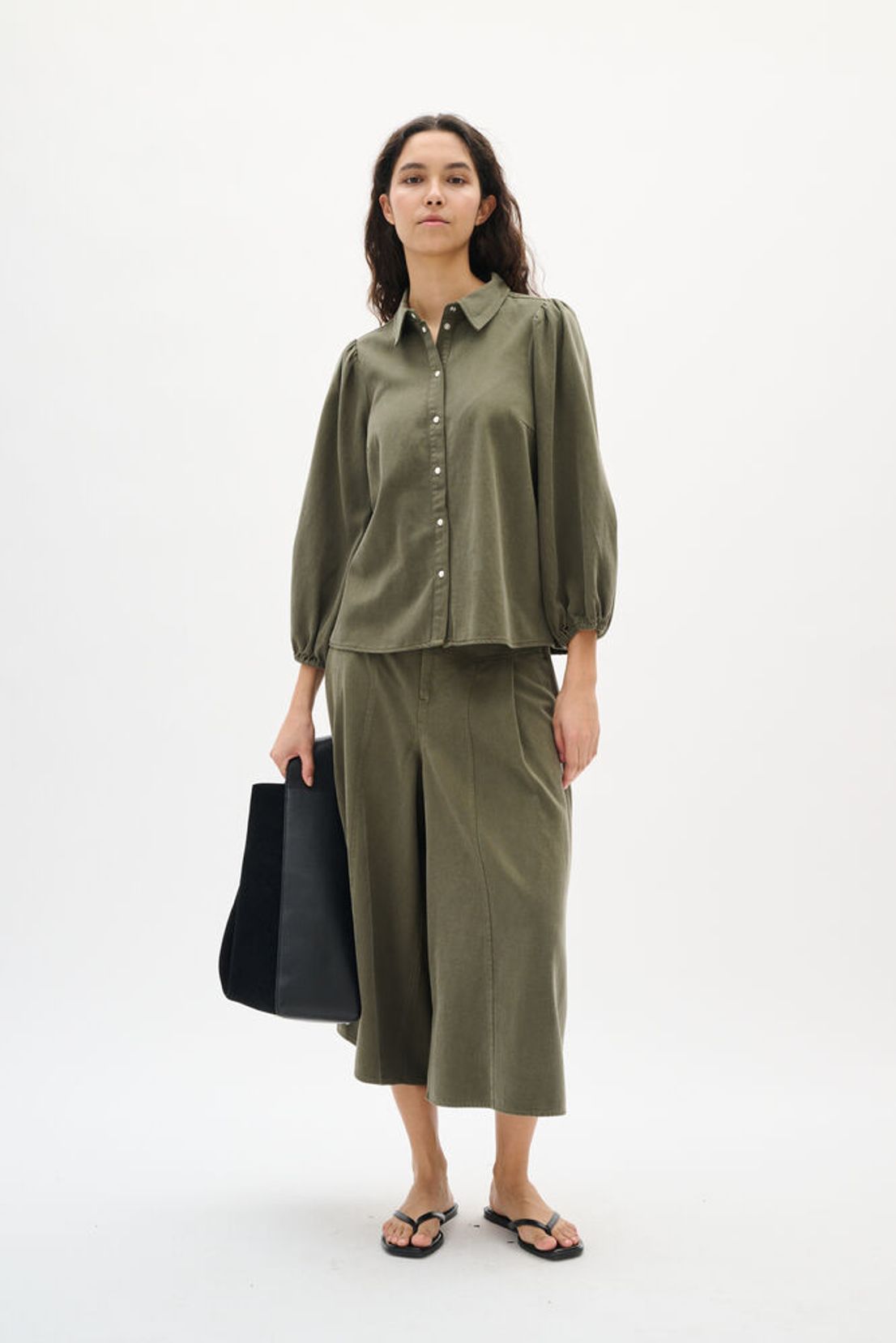 Ballariiw Skjorta - Dusty Olive