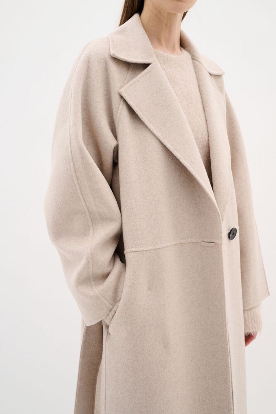 YillaIW Long Coat - French Nougat