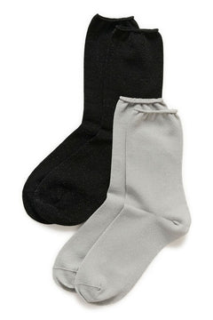 CozyIW Glitter Socks - Multi Black/Silver