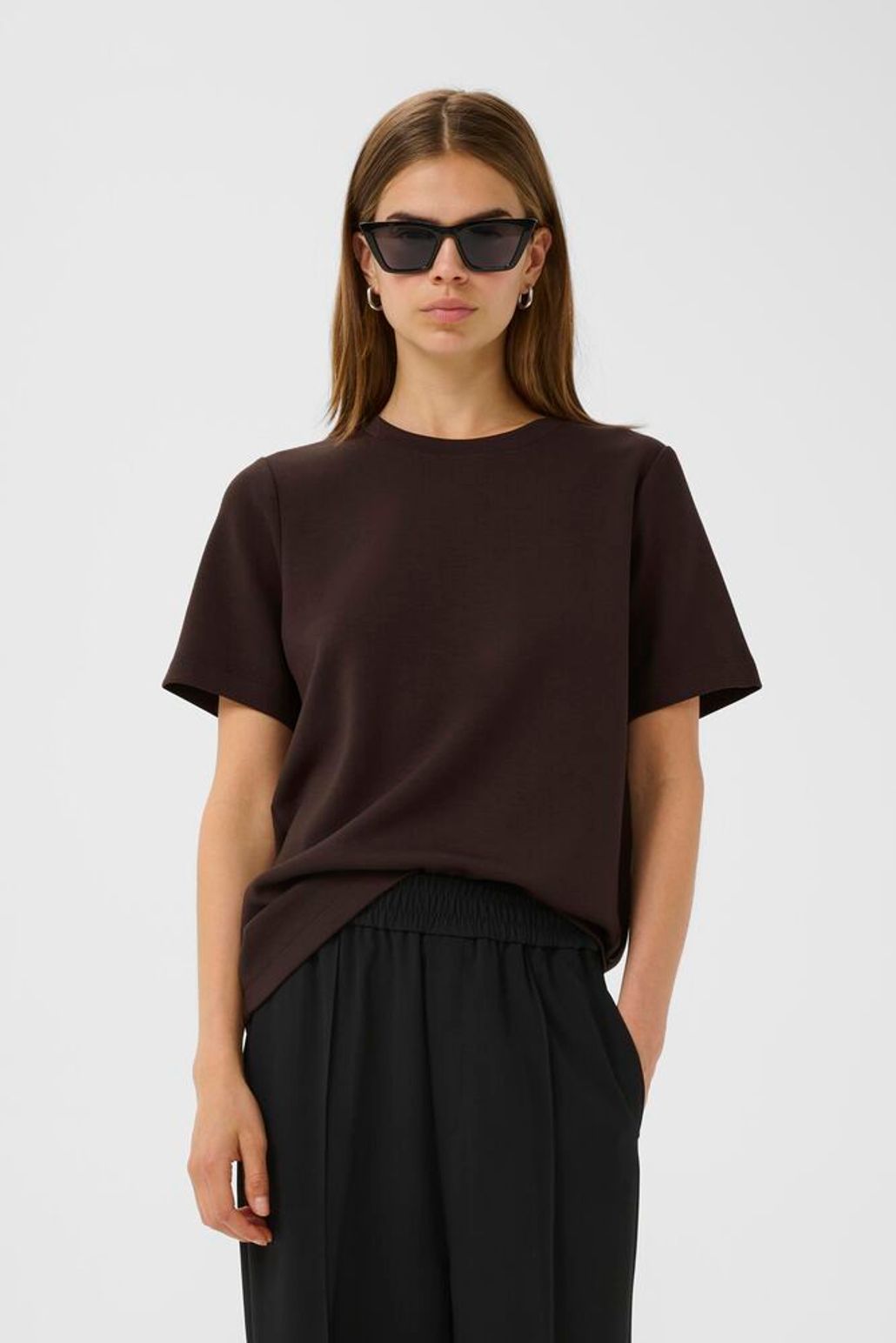 VincentIW Karmen T-Shirt - Chocolate Brown
