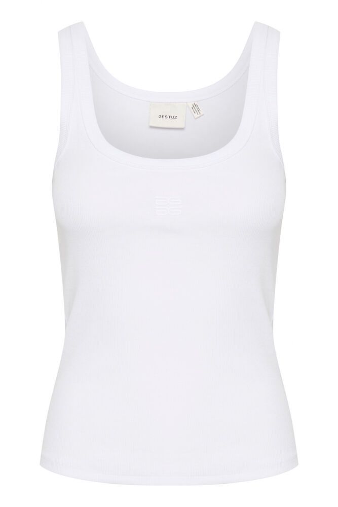Gzdrew Logo Top 2.0 - Vit