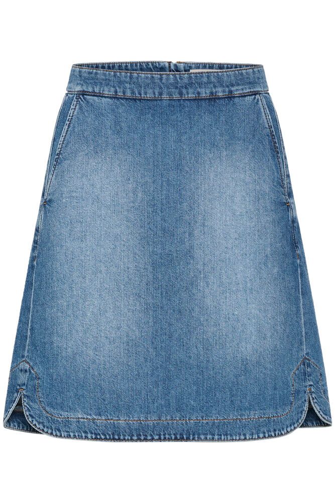 Bilaiw Bacca Kjol - Medium Blue