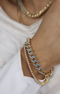 Serena Bracelet - Clear Gold