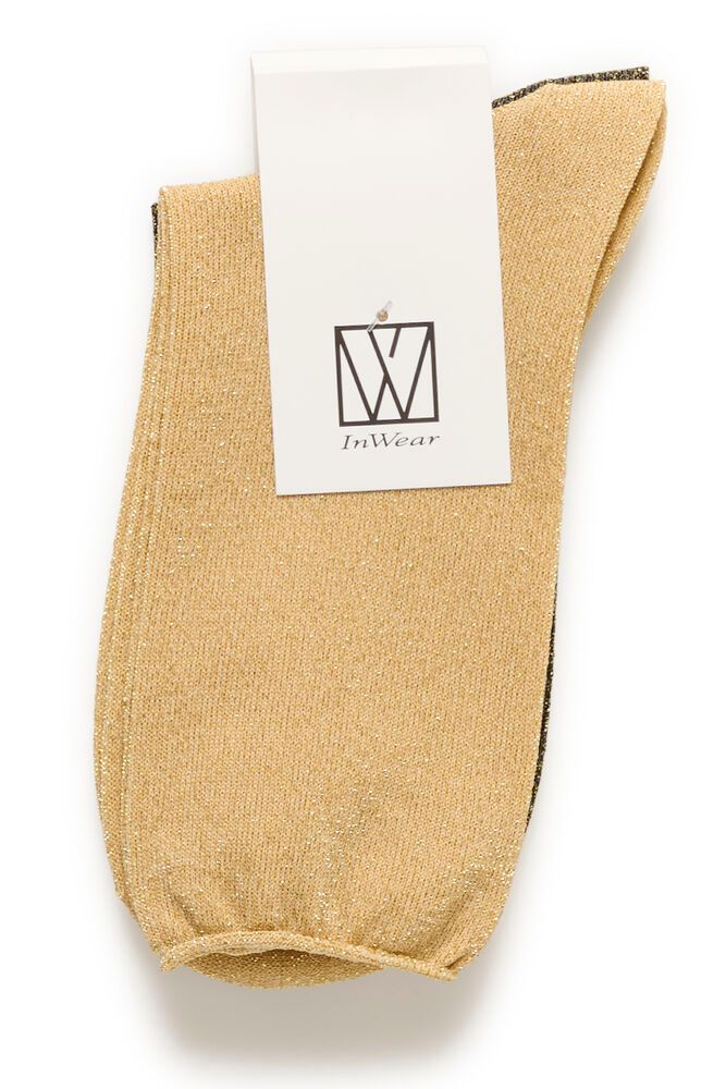 CozyIW Glitter Socks - Multi Gold