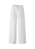 Isolde Solid Pants - Soft White