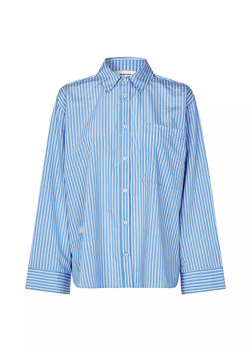 Kadir Stripe Shirt - Denim Blue Stripe