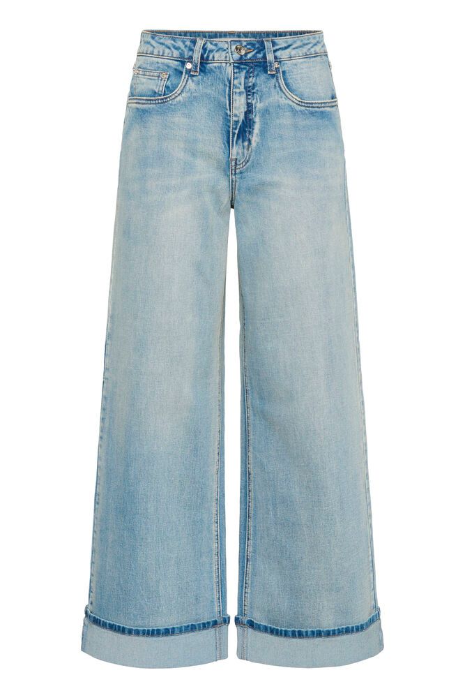 Gzsara Hw Wide Jeans Noos - Washed Blue