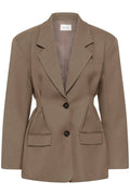Gzpaula Waist Blazer - Dark Timberwolf Melange