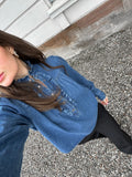 Justine Denim Shirt - Blue