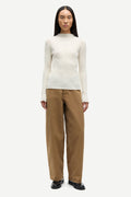 Sajose Turtleneck - Clear Cream