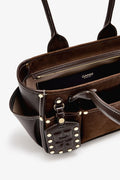 Posy Small Recycled Suede - Chicory Coffee