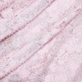 Rhinestone Lace Midi Dress - Rosa