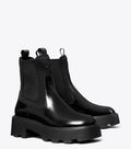 T Monogram Lug Chelsea Boot 65MM - Perfect Black