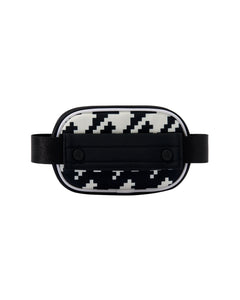 Star Bum Bag - B&W Houndstooth