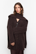 Babette Scarf - Dark Brown