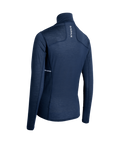 Performance Wool Half Zip - Marinblå
