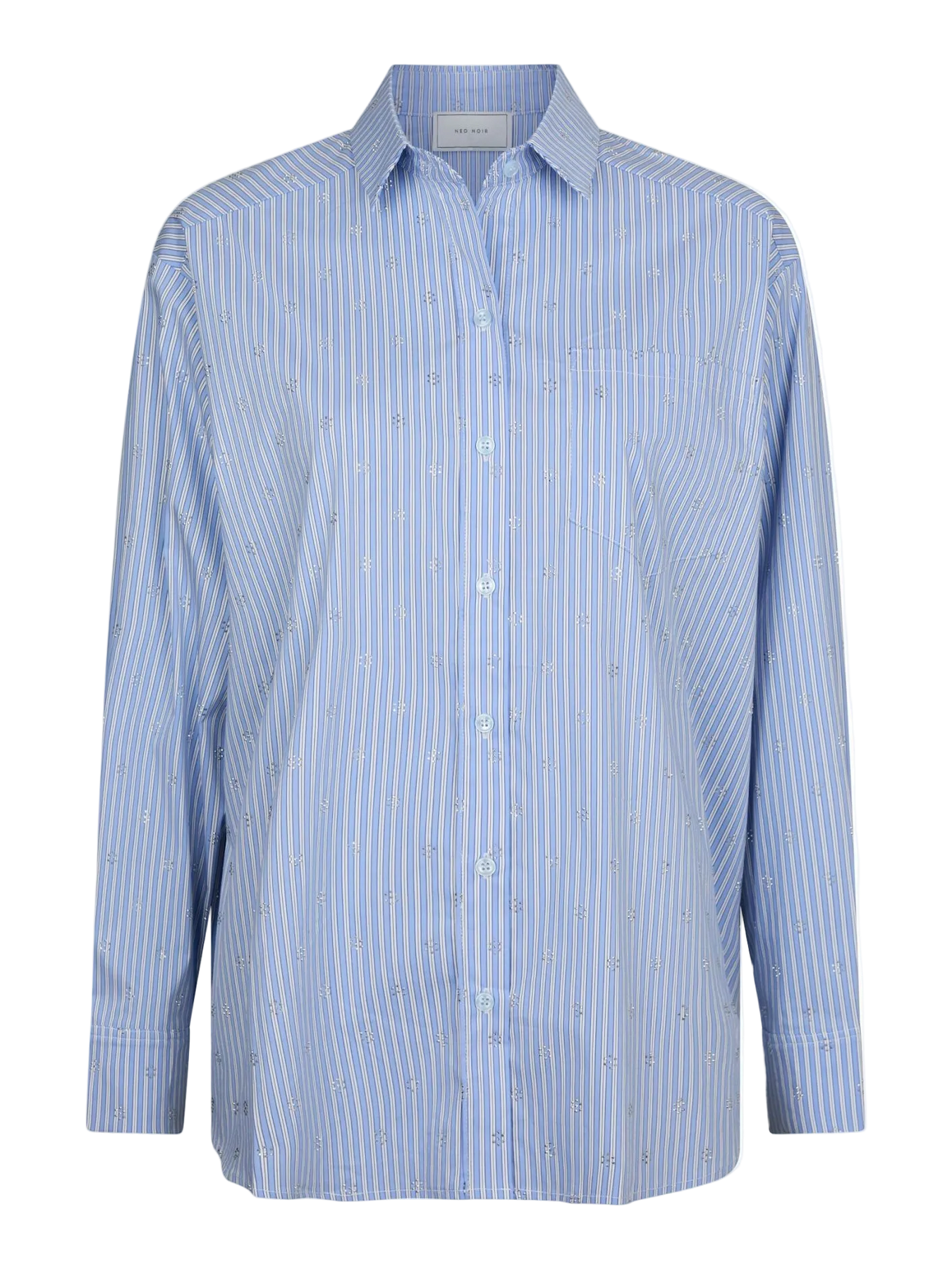 Dalma Decoration Shirt - Ljusblå