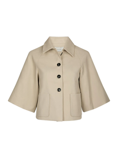Rosemma Trench Mini Jacket - Beige