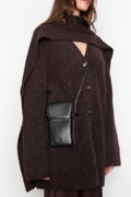 Babette Scarf - Dark Brown