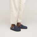 Birkenstock Boston Shearling Toffel - New Navy