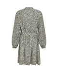 Seraphina V Dress Aop - Egret Flower