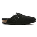 Boston Shearling Suede Leather Narrow - Svart