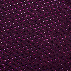 Rhinestone Fishnet Midi Dress - Burgundy