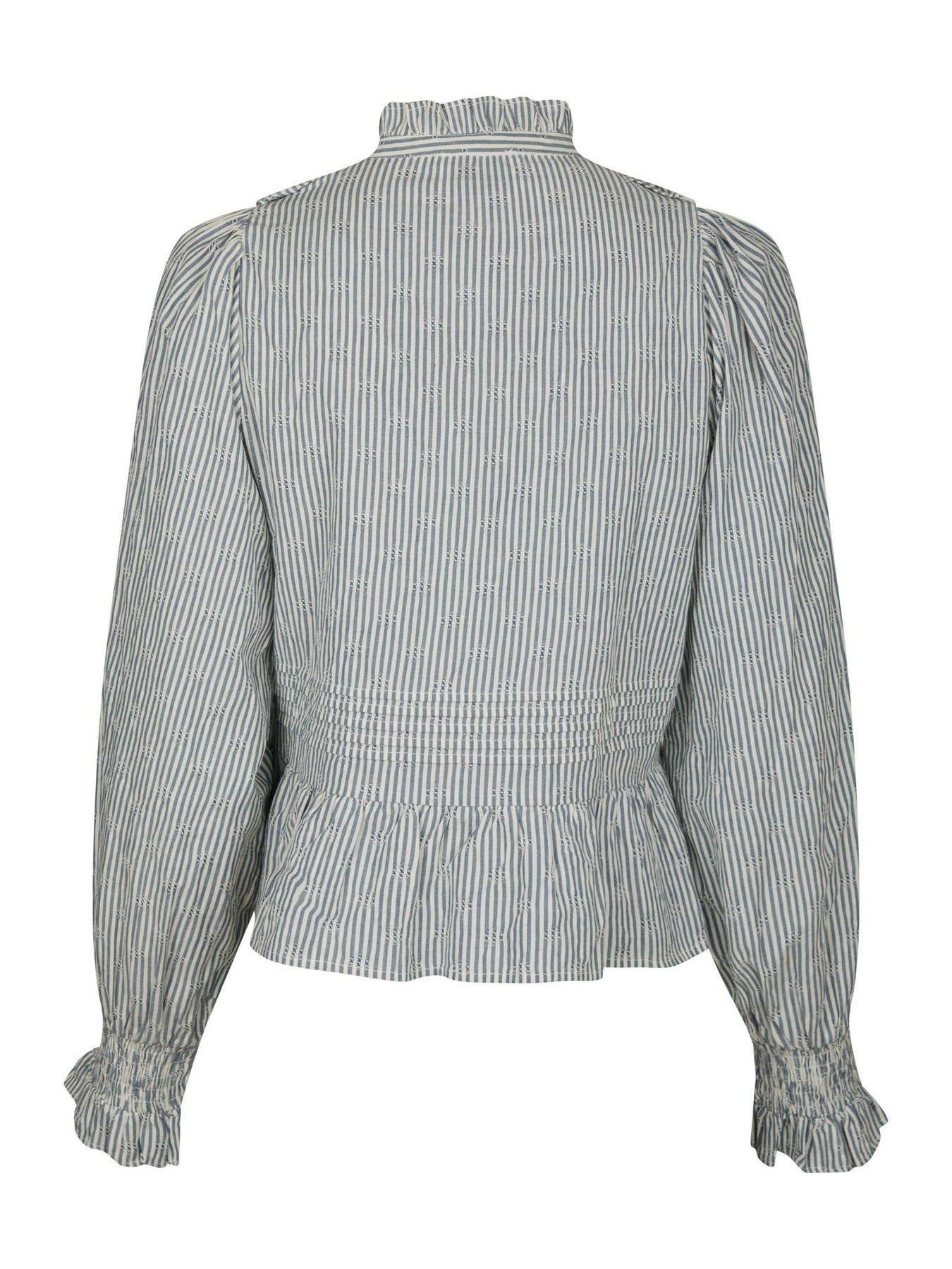 Petrine Stripe Blouse - Blå