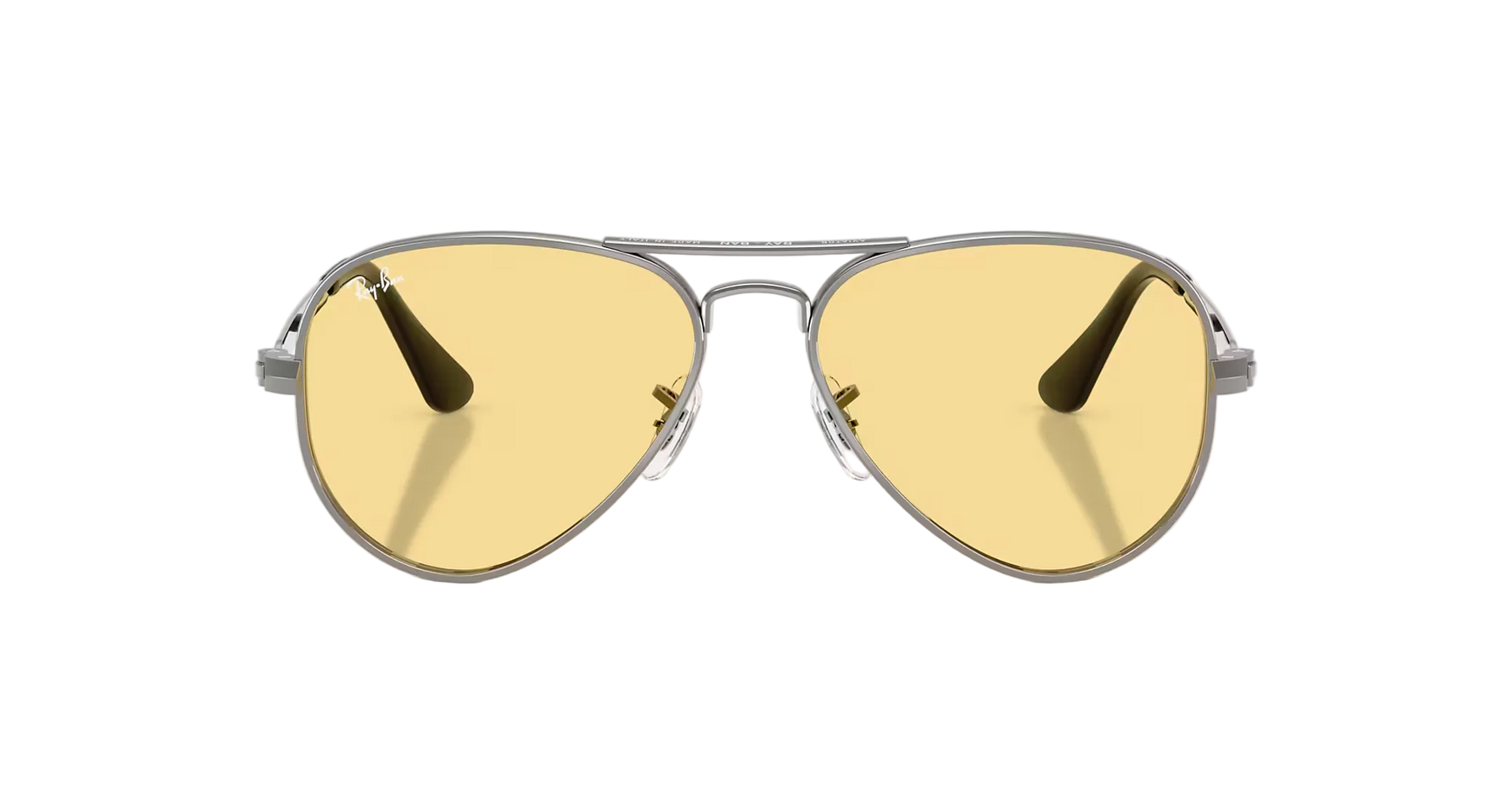 Aviator Max - Gunmetal - Yellow