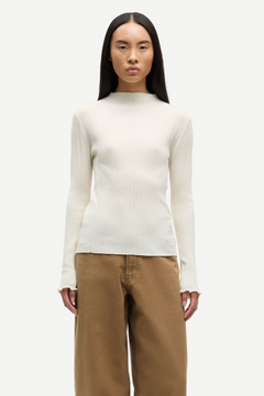Sajose Turtleneck - Clear Cream