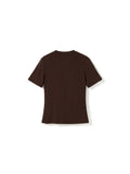 Lidie SS Top - Chokladbrun