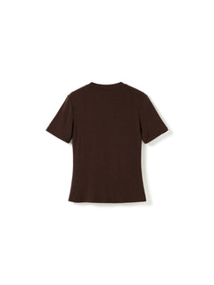 Lidie Ss Top - Chocolate