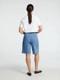 Selected Femme Evelyn Bermuda Denimshorts - Medium Blue Denim