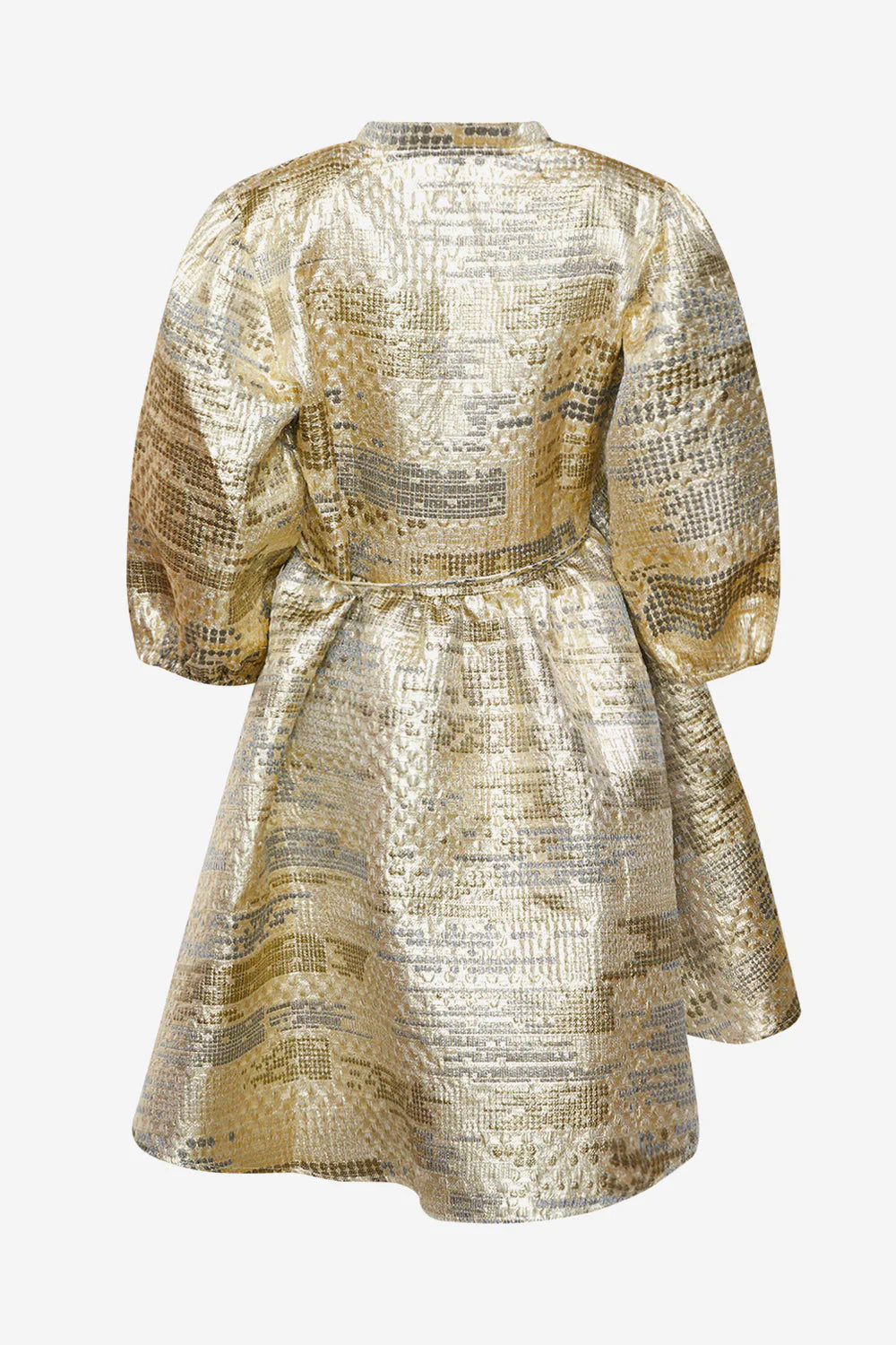 Jannie Aya Dress - Gold Mix