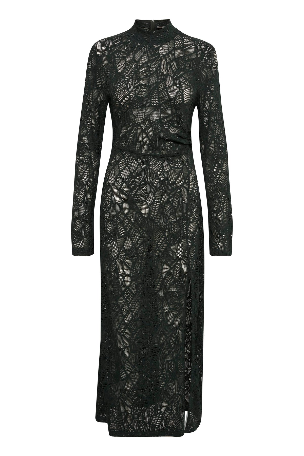 HilmaGZ Lace Midi Dress - Jet Set